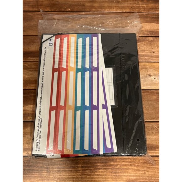 6 Pack Hanging File Folders Letter Size with 7 Expandable Accordion Pockets - Picture 2 of 3